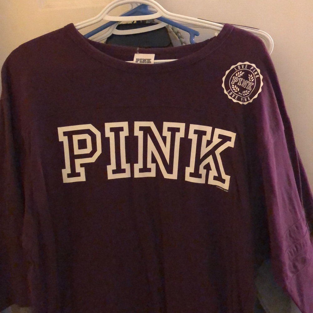Quarter Sleeve VS Pink Tee